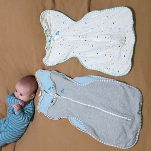 Baby sleep sacks size small